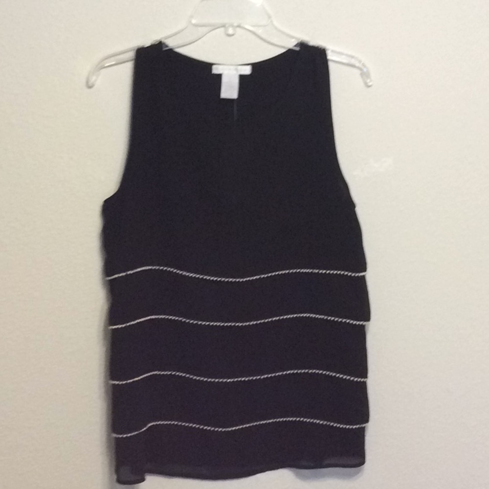 Sleeveless Black Dressy Top